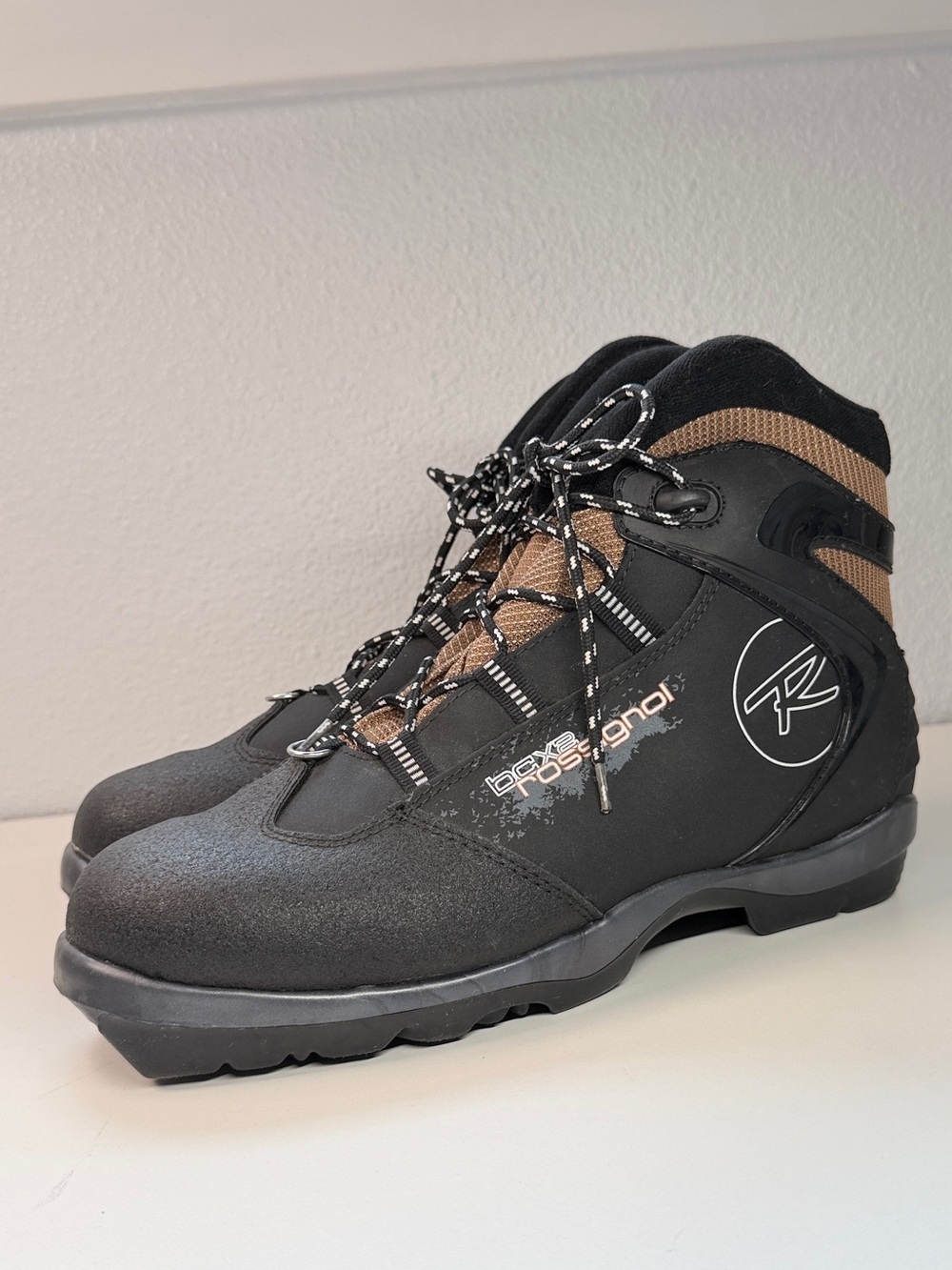 Rossignol BCX2 Nordic Cross Country Ski Boots EU 45 Mens 11 Black Winter ski